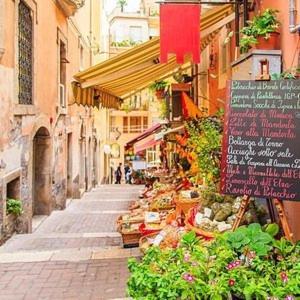 Incantevole E Storico Appartamento In Pieno Centro Taormine Extérieur photo